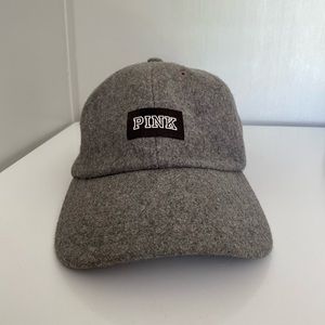 Gray Victoria’s Secret (VS) PINK hat